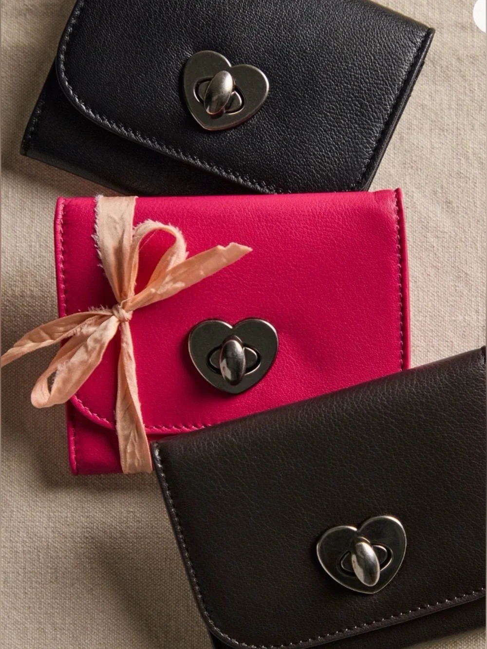 Free People pink lock it up wallet $48 nwt